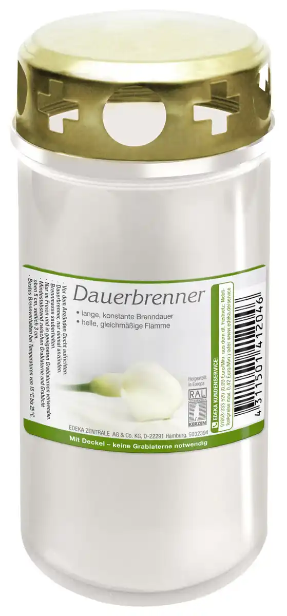 Bild 1 von Edeka Dauerbrenner mit Deckel transparent