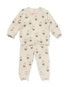 Miffy-Pyjama, Velours eierschalenfarben