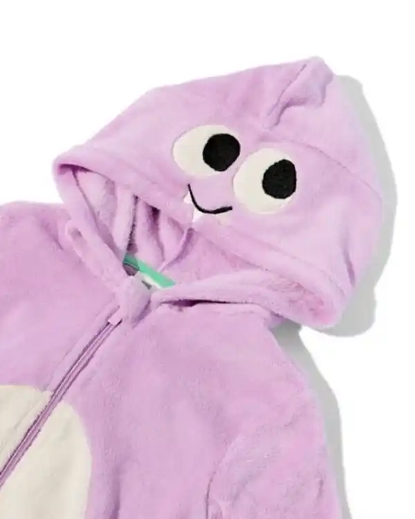 Bild 3 von Kinder-Onesie Gesicht lila