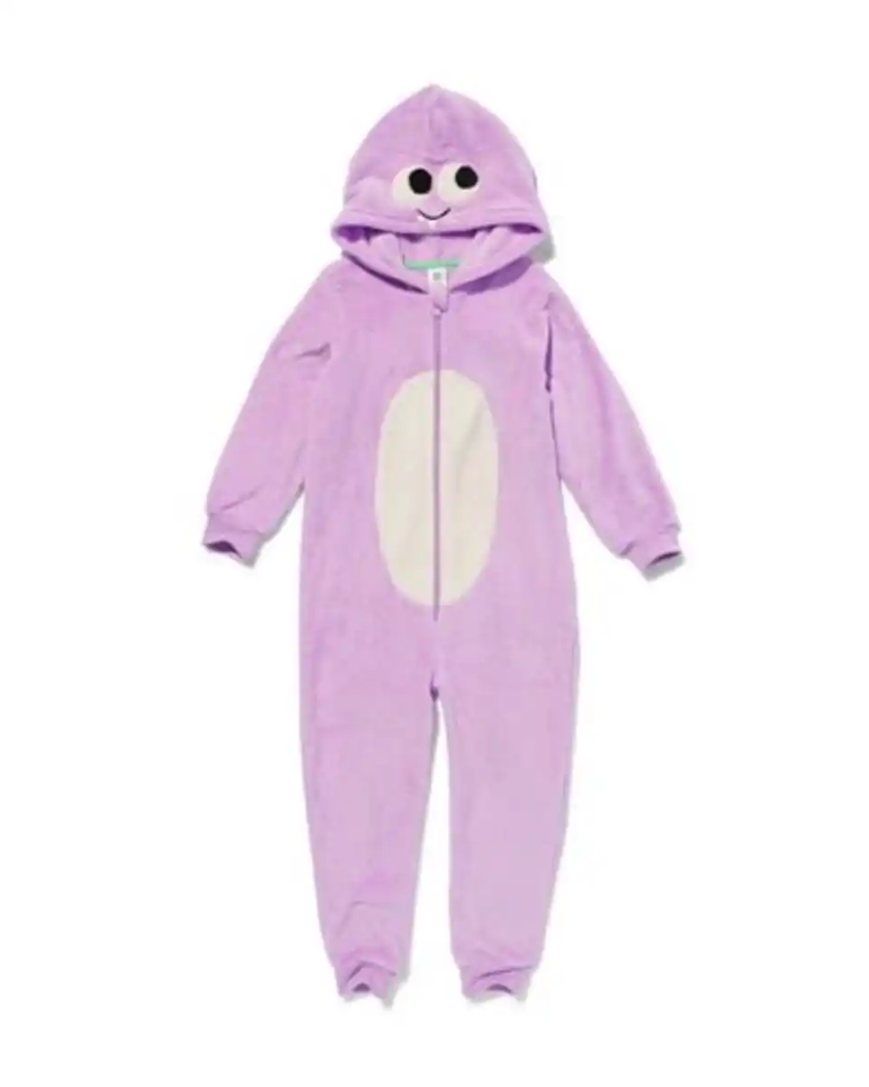 Bild 1 von Kinder-Onesie Gesicht lila