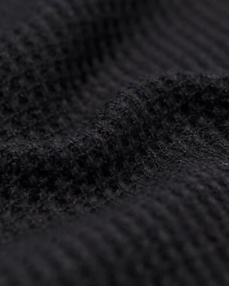 Bild 4 von Kinderpyjama Flanell Waffelstoff mit Karos schwarz