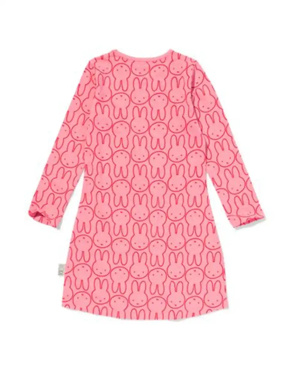 Bild 4 von Miffy-Kindernachthemd Baumwolle rot