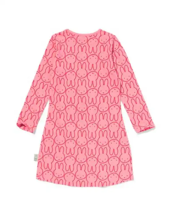 Bild 4 von Miffy-Kindernachthemd Baumwolle rot