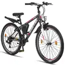 Bild 1 von Licorne Bike Guide Premium Mountainbike in 20, 24 und 26 Zoll - Fahrrad für Mädchen, Jungen, Herren und Damen - Shimano 21 Gang-Schaltung, Kinderfahrrad, Kinder