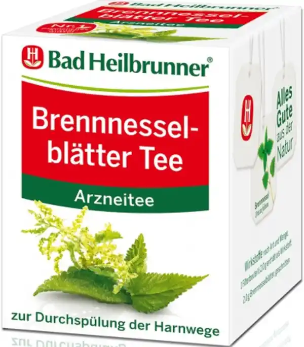 Bild 1 von Bad Heilbrunner Brennnesselblätter Tee 8ST 16G