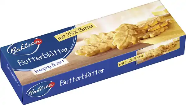 Bild 1 von Bahlsen Butterblätter 125G