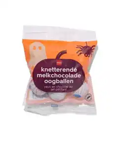 Halloween-Süßigkeiten prickelnde Augäpfel