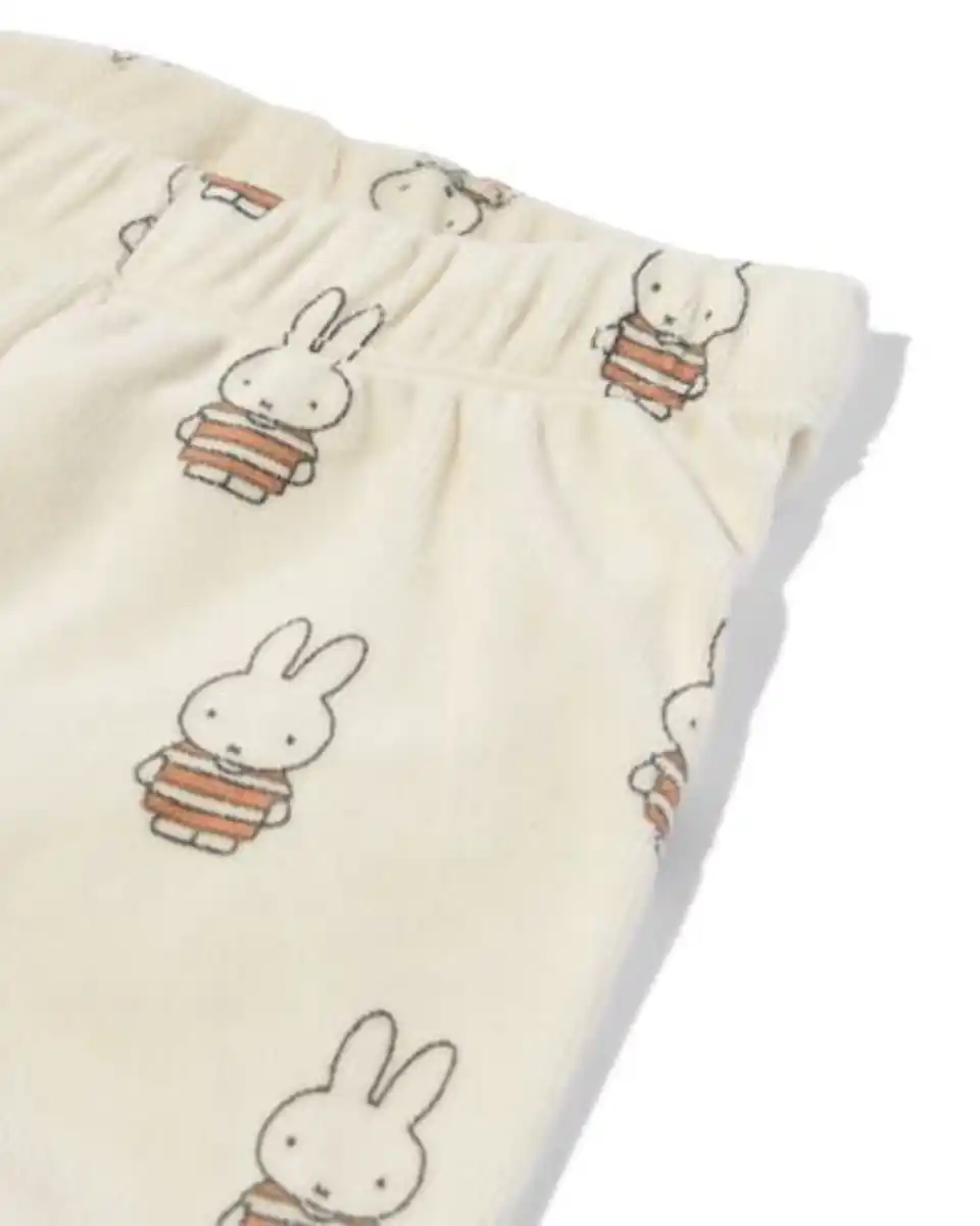 Bild 4 von Miffy-Pyjama, Velours eierschalenfarben