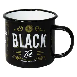 Nostalgic-Art Emaille-Becher Black Tea