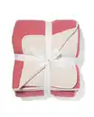Bild 2 von Tagesdecke Jersey beige/rot kariert 260 x 235