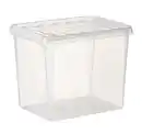 Bild 1 von Ordnungsbox Brüssel, 14 Liter, transparent, 34 x 25 x 27 cm