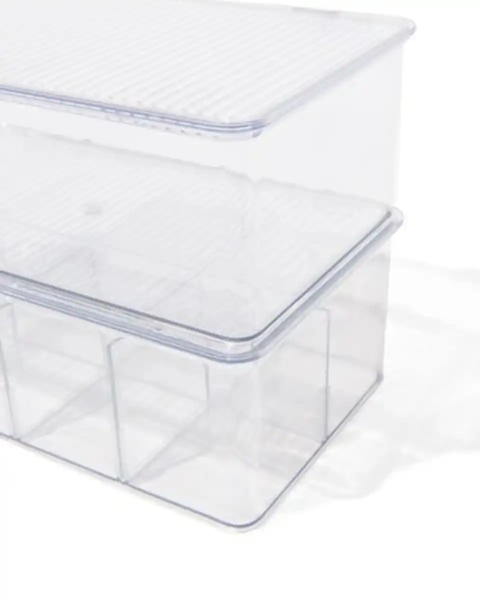 Bild 3 von 2 Ordnungsboxen mit Deckel und Trenneinsatz