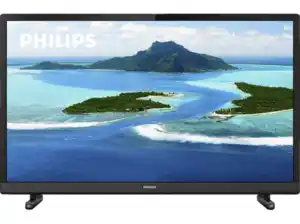 PHILIPS 24PHS5507 Fernseher (Flat, 24 Zoll / 60 cm, HD), Mattschwarzer Rahmen