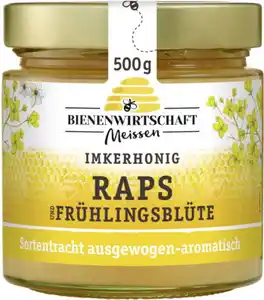 Bienenwirtschaft Honig Raps und Frühlingsblüte 500G