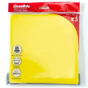 Cleanrite Vliestuch gelb, 5er Pack