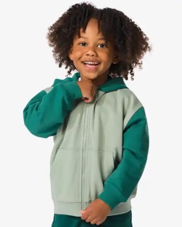 Bild 1 von Kinder-Sweatjacke grün