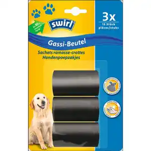 Swirl Gassi-Beutel, 3er Pack