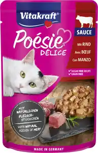 Vitakraft Poésie Délice mit Rind 85G