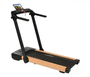 Laufband 2 in 1 in Holzoptik