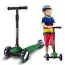 Bild 1 von XJD Kinderroller Kinderscooter für 2-10 Jahre Kinder Scooter 3 LED Rädern Kickboard Sperrbare Richtung Kinder Roller Verstellbare Lenkerhöhe Leicht Belastbarkeit bis 50 kg