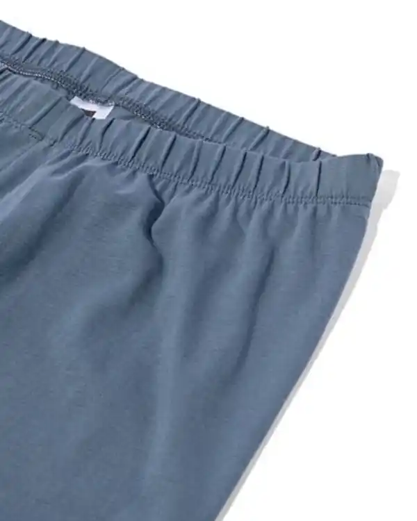 Bild 3 von Kinderpyjama Baumwolle Globus hellblau