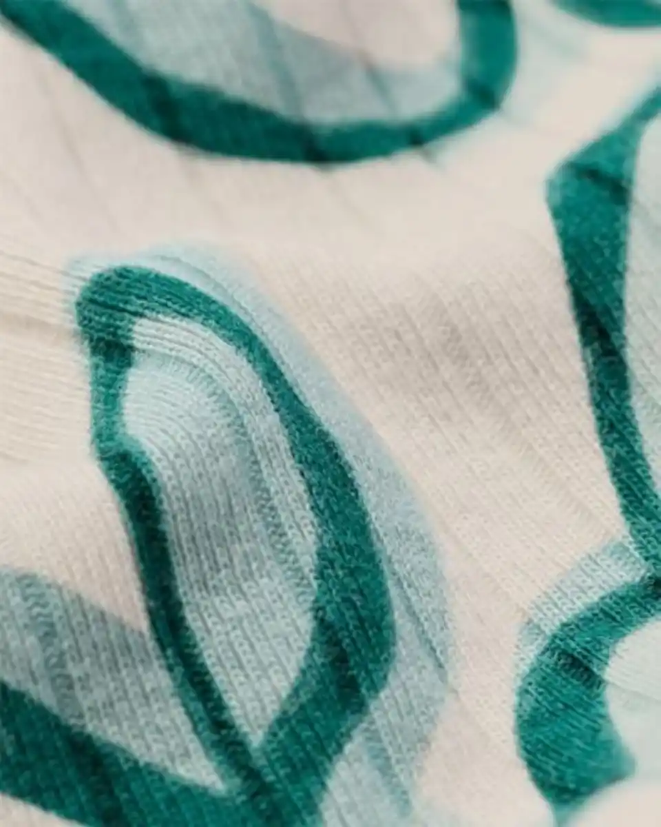 Bild 2 von Kinderpullover aus Rippenstrick mit Streifenmuster grün