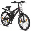 Bild 1 von Licorne Bike Guide Premium Mountainbike in 20, 24 und 26 Zoll - Fahrrad für Mädchen, Jungen, Herren und Damen - Shimano 21 Gang-Schaltung, Kinderfahrrad, Kinder