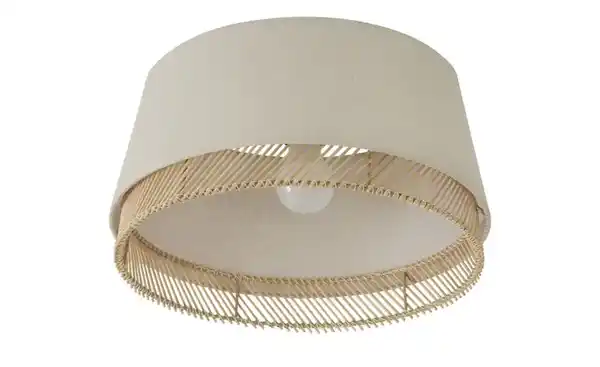 Bild 3 von Deckenleuchte ¦ holzfarben ¦ Maße (cm): H: 23,5  Ø: [38.0] Lampen & Leuchten > Innenleuchten > Deckenlampen - Möbel Kraft