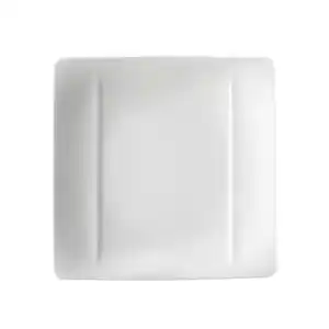 Villeroy & Boch Frühstücksteller Modern Grace, Weiß, Keramik, quadratisch, 23x23 cm, Essen & Trinken, Geschirr, Teller, Kuchenteller