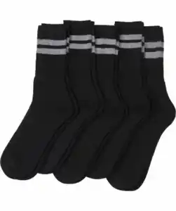 Sportsocken, 5er-Pack, X-Mail, schwarz