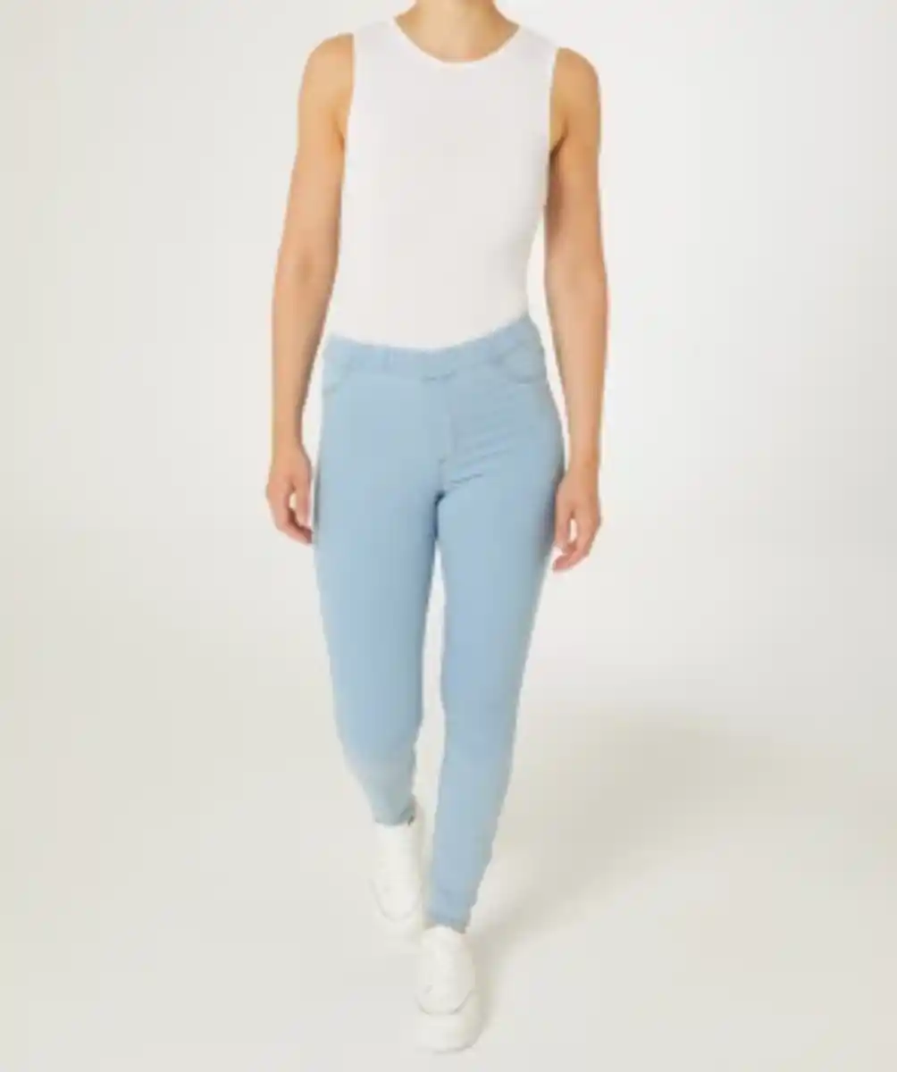 Bild 1 von Helle Jeggings, Janina, schmale Passform, hellblau