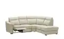 Bild 2 von Primo Ecksofa Leder und Kunstleder Barcelona ¦ beige ¦ Maße (cm): B: 229 H: 99 T: 260 Polstermöbel > Sofas > Ecksofas - Möbel Kraft