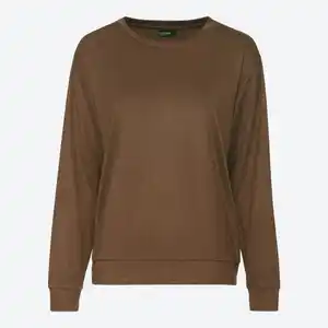 Damen-Pullover mit Rundhalsausschnitt, Brown