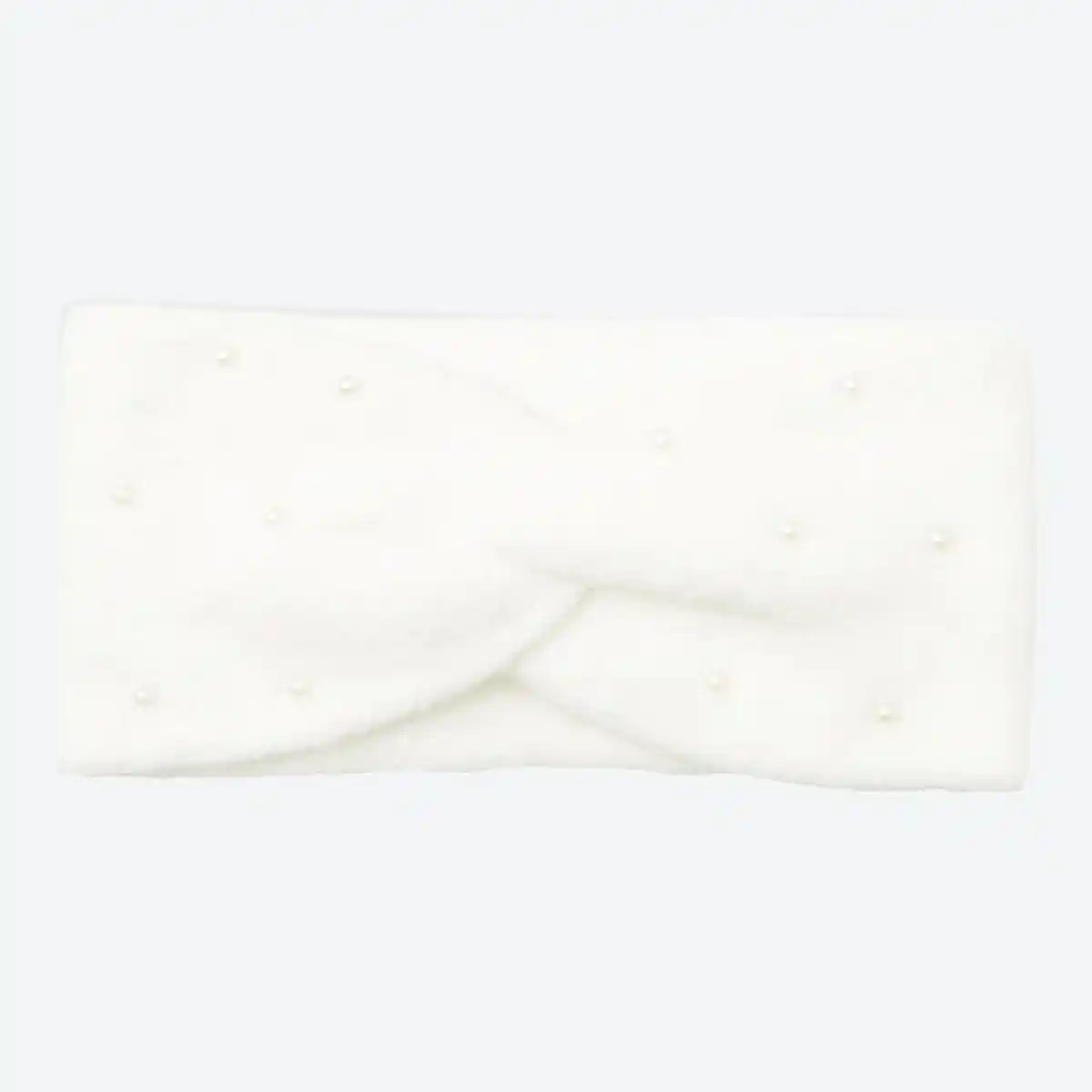 Bild 1 von Damen-Strickstirnband mit Perlen, Ecru