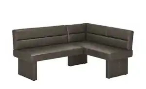 Eckbank  Leder ¦ braun ¦ Maße (cm): B: 180 H: 85 T: 134 Bänke > Eckbänke - Möbel Kraft