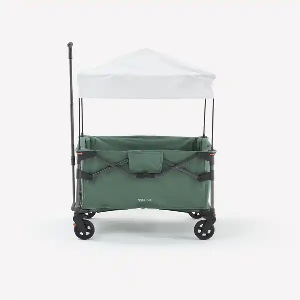 Bild 1 von Bollerwagen compact für Campingausrüstung - Trolley Ultra Compact Grau|grün|orange|rot