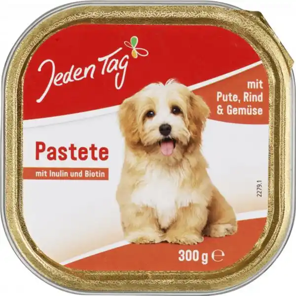 Bild 1 von Jeden Tag Hund Pastete mit Pute, Rind & Gemüse