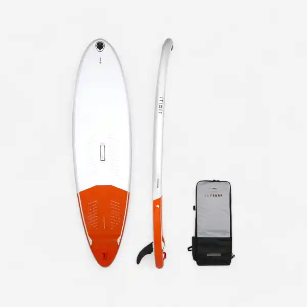 Bild 1 von SUP-Board aufblasbar Stand Up Paddle Surfen 9 ft 120 l - Minimalibu 500 Blau|grau|orange