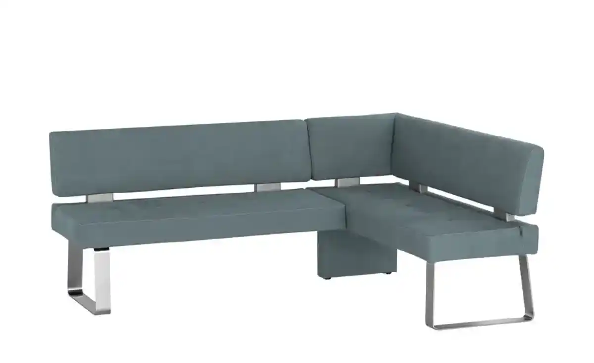 Bild 1 von Eckbank ¦ blau ¦ Maße (cm): B: 203 H: 87 T: 157 Bänke > Eckbänke - Möbel Kraft