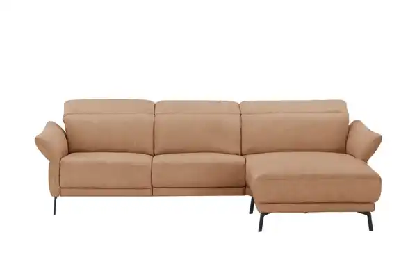 Bild 1 von Wohnwert Ecksofa Leder Bellana ¦ braun ¦ Maße (cm): B: 285 H: 101 T: 161 Polstermöbel > Sofas > Ecksofas - Möbel Kraft