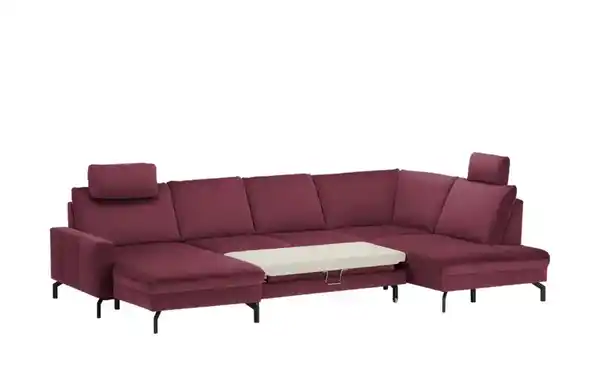 Bild 2 von Kollektion Kraft Wohnlandschaft  Grace ¦ lila/violett ¦ Maße (cm): B: 332 H: 89 T: 220 Polstermöbel > Sofas > Schlafsofas - Möbel Kraft