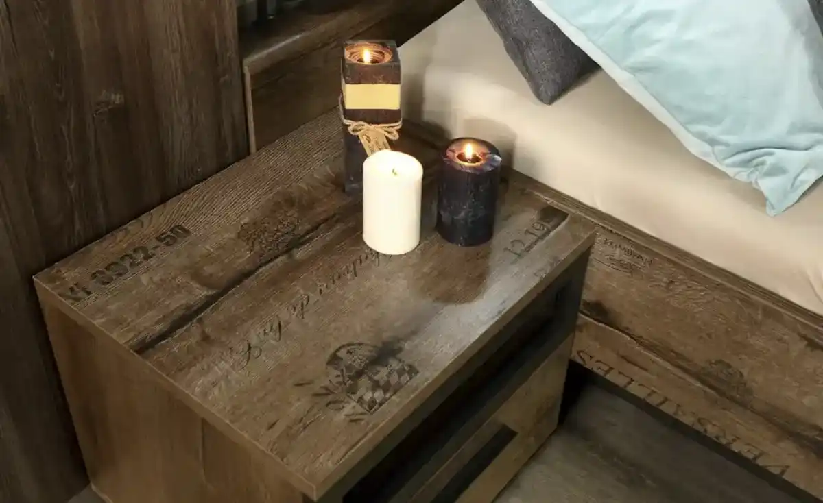 Bild 2 von Nachtkommode ¦ holzfarben ¦ Maße (cm): B: 52 H: 40,8 T: 41,3 Kommoden & Sideboards > Kommoden - Möbel Kraft