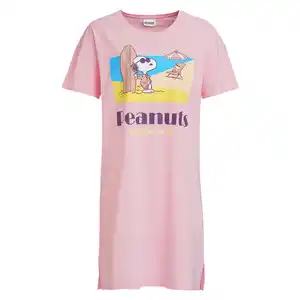 Peanuts Oversized-Nachthemd mit großem Print ROSA