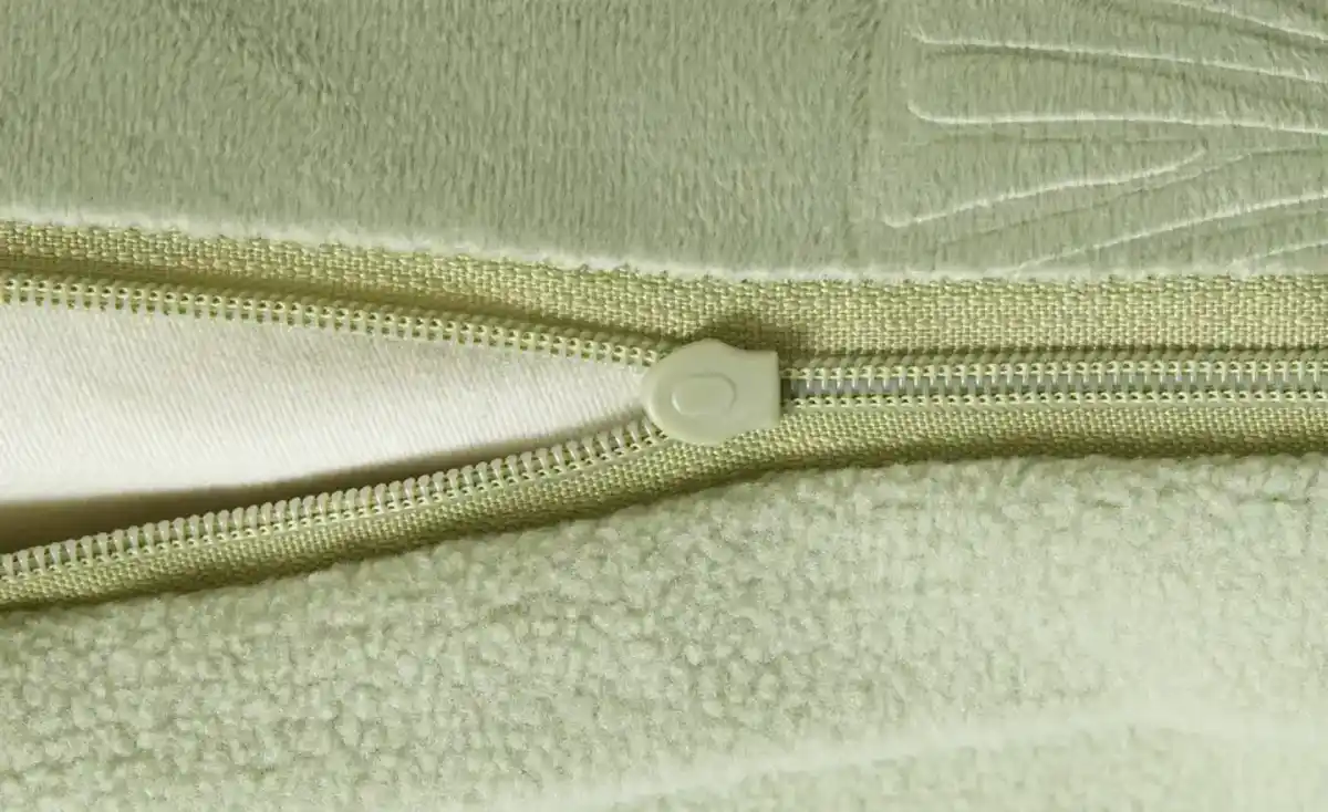 Bild 2 von Plüschbettwäsche  Ginko ¦ grün ¦ Maße (cm): B: 135 Bettwaren > Bettwäsche-Sets > Winter-Bettwäsche-Sets - Möbel Kraft