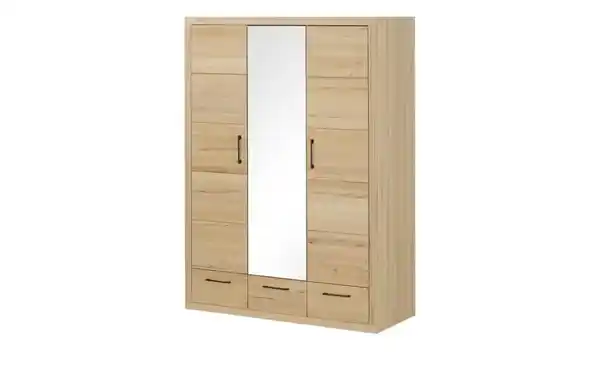 Bild 1 von Kleiderschrank ¦ holzfarben ¦ Maße (cm): B: 150 H: 209 T: 62 Schränke > Kleiderschränke > Drehtürenschränke - Möbel Kraft