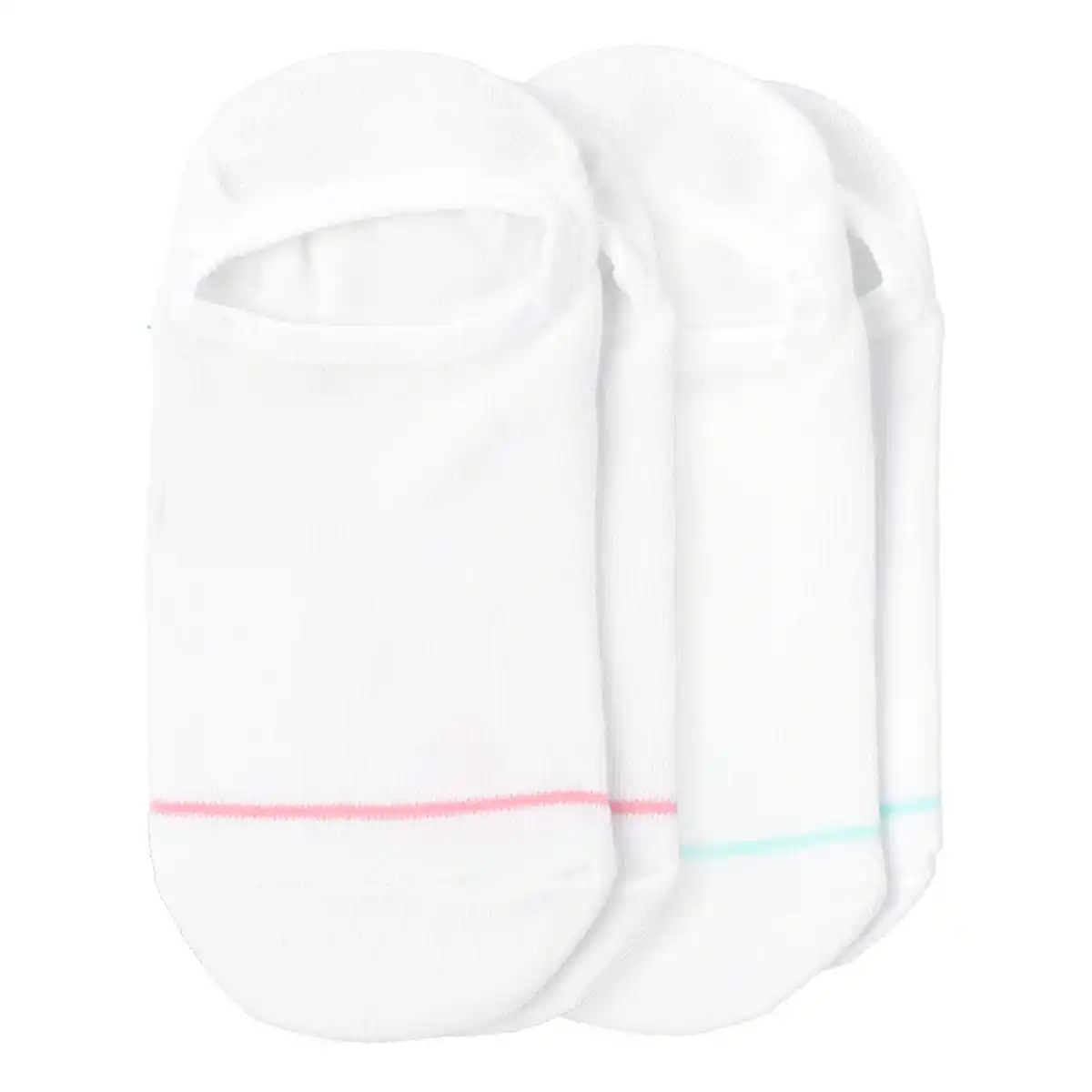 Bild 1 von 2 Paar Mädchen Sneaker-Socken im Set WEISS