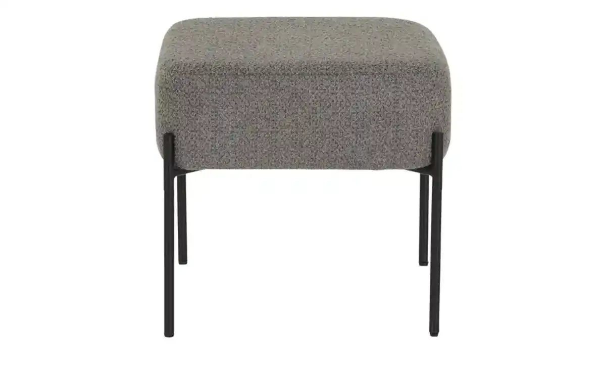 Bild 3 von Polsterhocker ¦ grau ¦ Maße (cm): B: 43 H: 40 T: 43 Polstermöbel > Hocker - Möbel Kraft