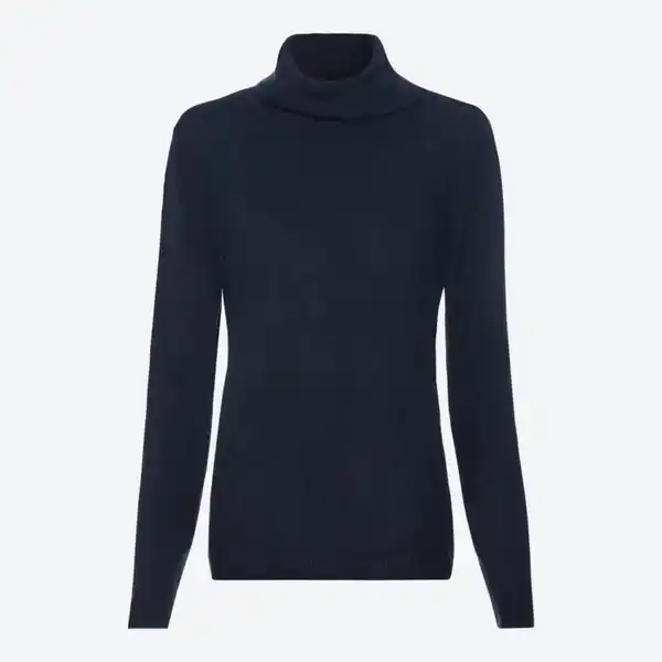 Bild 1 von Damen-Pullover mit Rollkragen, Dark-blue