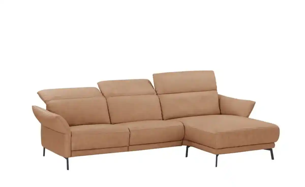 Bild 2 von Wohnwert Ecksofa Leder Bellana ¦ braun ¦ Maße (cm): B: 285 H: 101 T: 161 Polstermöbel > Sofas > Ecksofas - Möbel Kraft