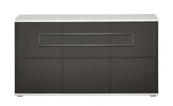 Bild 3 von Primo Sideboard  Talia ¦ schwarz ¦ Maße (cm): B: 150 H: 80 T: 37 Kommoden & Sideboards > Sideboards - Möbel Kraft